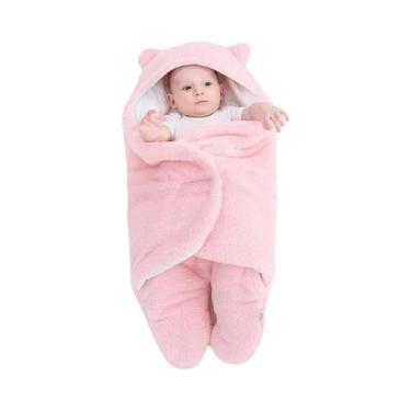Imagem de Saco De Dormir De Flanela Para Bebês Recém-Nascidos, Macio E Aconchega