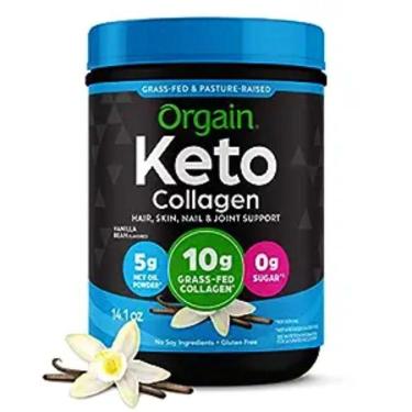 Imagem de Proteína em pó Organ Keto Colágeno Baunilha 400g-Unissex