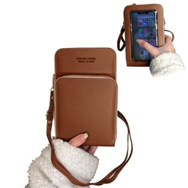 Imagem de Bolsa Clutch Carteira Blogueira Moderna Celular Barata Linda Transvers