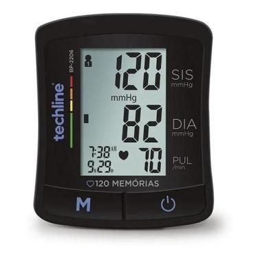 Imagem de Monitor De Pressão Arterial De Pulso Bp-2206 Automático Pret - Congrat