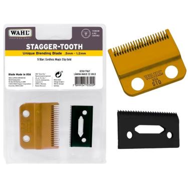 Imagem de Lâmina Wahl Stagger Tooth para MagicClip Cordless Gold 02161-716LT