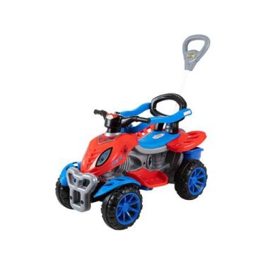 Imagem de Quadriciclo Carrinho Infantil Spider Com Empurrador Maral