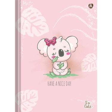 Imagem de Caderno (PEQUENO) 1/4 Brochura So Cute 14X20cm 80 Folhas - Animativa, 
