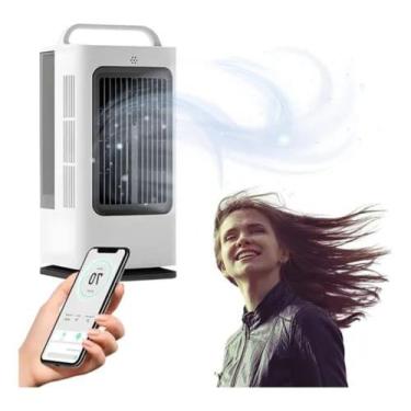 Imagem de Ventilador De Mesa Torre Giratório E Touch Com Umidificador 127 ou 220