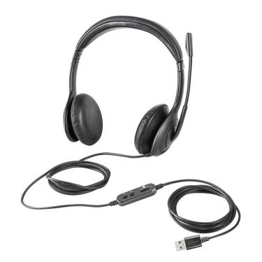 Imagem de Headset Whs 60 Duo USB 4010007 com Conexão USB e Cancelamento de Ruído para Alta Qualidade de Áudio Intelbras