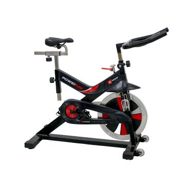 Imagem de Bicicleta Ergométrica Spinning Powerrun Pr200 Red Line Disco 21kg 150kg para Treino - P...