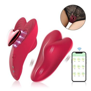 Imagem de Vibrador de Calcinha com Clipe Fixador e Controle Por APP  - OEM