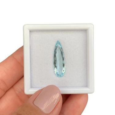 Imagem de Água Marinha Lágrima 3,64ct - SP GEMAS