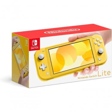 Imagem de Console Portátil Switch Lite Nintendo 32GB com Adaptador AC Design Integrado Amarelo