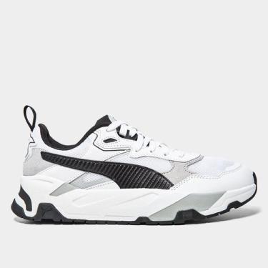 Imagem de Tênis Puma Trinity Masculino, Branco, Preto, 40