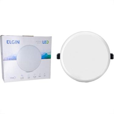 Imagem de Plafon Led Embutir Elgin Infinity Redondo 15W. 1500Lm. 6500K. Bivolt B