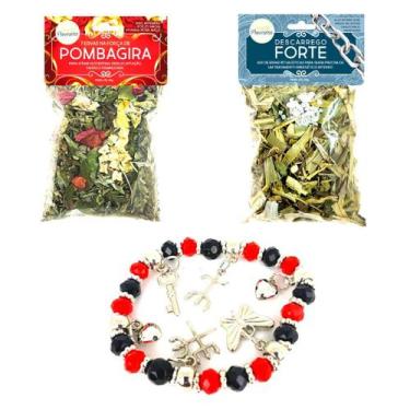 Imagem de Banho Pomba Gira Atração Amor Pulseira Proteção Espiritual Descarrego 