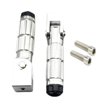 Imagem de Pedais Dobráveis Universais De 8mm Compatíveis Com Motocicletas, Bicic