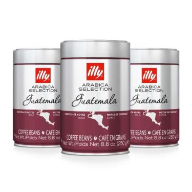 Imagem de Café em Grão illy Guatemala 250g Kit 3 Latas, Guatemala