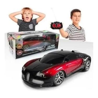 Imagem de Carrinho Controle Remoto Ultra Car 1:24 Polibrinq Vermelho