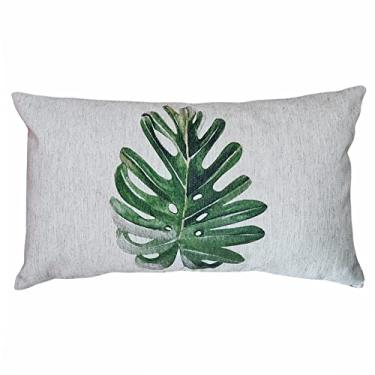 Imagem de Capa Almofada Linho Costela Adão Ou Estrelícia Baguete 30x50 (Costela de Adão)