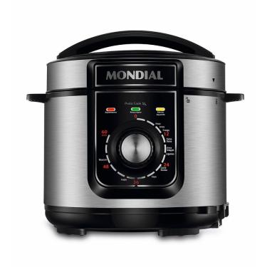 Imagem de Pe-48-5L-I-Panela Elétrica De Pressão-Preto/Inox