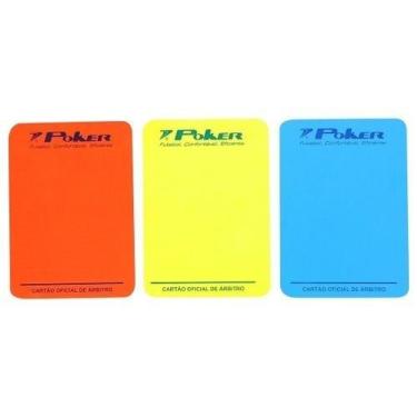 Imagem de Cartao De Arbitro Futsal Poker Pvc