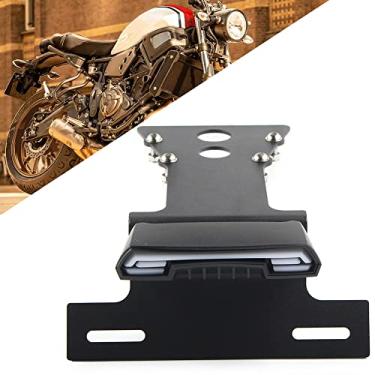 Imagem de FINMOKAL Suporte De Placa De Licença De Motocicleta Com Luz Traseira Para Yamaha Xsr900 14-2020