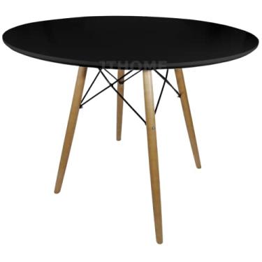 Imagem de Mesa Jantar Redonda MDF Eiffel Charles Eames 80cm