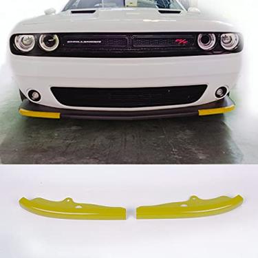Imagem de Voodonala Capa protetora de reposição para Dodge Challenger Scat Pack R/T GT SRT Plus 2015-2021, não serve para corpo largo (vermelho, 2 peças/conjunto)