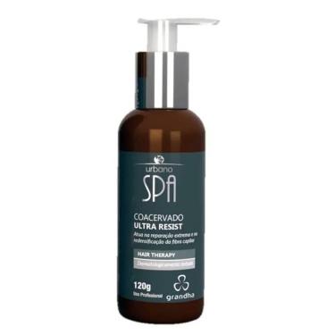 Imagem de Coacervado Ultra Resist Urbano Spa Black 120 g O Urbano Spa Black é uma nova linha de produtos orientados para repilação e cicatrização do couro cabeludo