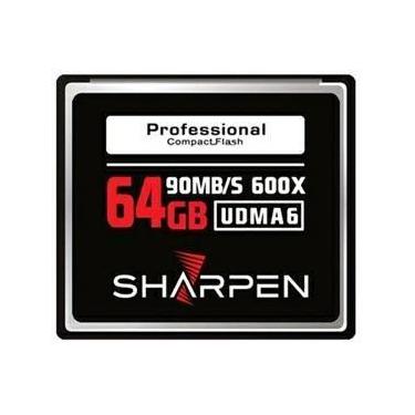 Imagem de Cartão Compact Flash 64Gb Sharpen 90Mb/S Udma6 (600X)