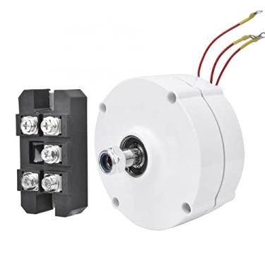 Imagem de Gerador 8000W 12V 24V 48V 3 Fase de engrenagem Magnet permanente alteradores AC Uso para o motor a diesel de turbina de água eólica,220v