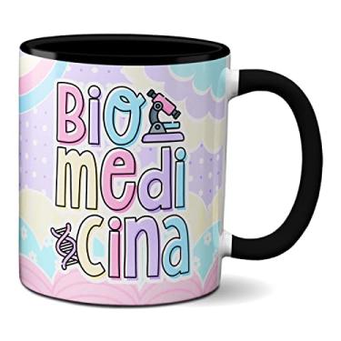 Imagem de Caneca Biomedicina Profissional Biomédica Profissão Presente (Preta)