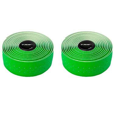 Imagem de Fitas de Guidão Microfibra Macia Bicicleta Speed Road Estrada 700c Tsw (Verde)