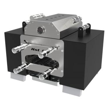 Imagem de Churrasqueira para apartamento sem fumaça hotbox costela preto