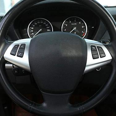 Imagem de JIERS Para BMW X5 E70 2008-2013, acessórios de carro com moldura de botão de volante