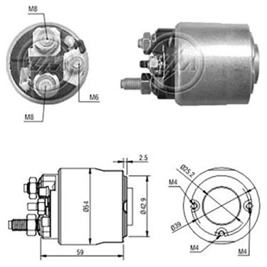 Imagem de Automático Motor de Partida ASTRAFICORSA PALIO STILO (ZM3495)