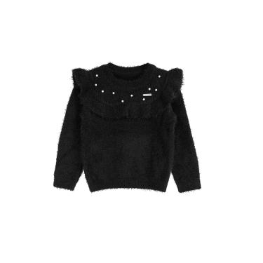 Imagem de Cardigan Trico, Colorittá, Meninas, Preto, 1