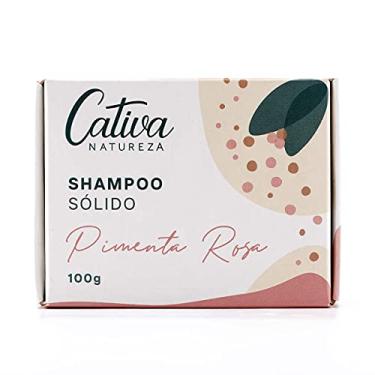 Imagem de Shampoo Sólido Rosa Cativa Natureza Orgânico Natural Vegano 100 G, Cativa Natureza