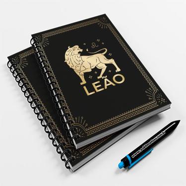 Imagem de Caderno Universitário 96fls Signo Leão