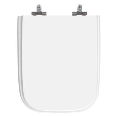 Imagem de Assento Sanitário Suite Branco Tampa para Vaso Incepa de Madeira Laqueada