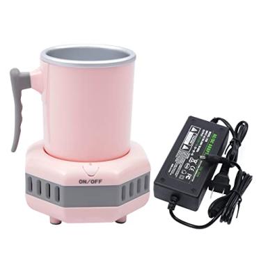 Imagem de Refrigerador Elétrico para Copos - Resfriamento de Café, Chá, Bebidas, Cerveja, Água, Leite, Resfriador de Canecas Desktop, Resfriamento de Mesa de Escritório, Mini Refrigerador de Bebidas Portátil Re