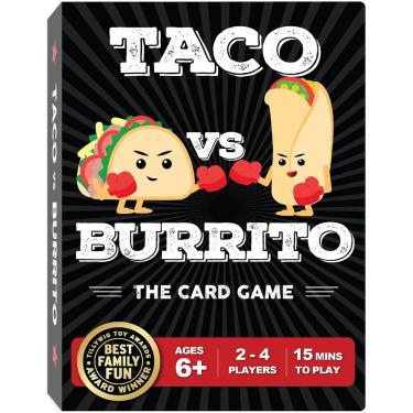 Imagem de Jogo de tabuleiro Taco vs Burrito Family Kids 6-12 anos com cartas