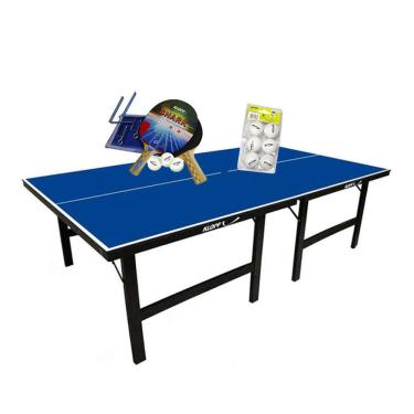 Imagem de MESA DE PING PONG MDP 15mm 1001 KLOPF + KIT Completo 5031 + Kit 5075