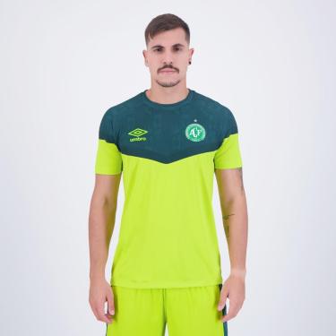 Imagem de Camisa Umbro Chapecoense Treino 2023 Verde-Masculino