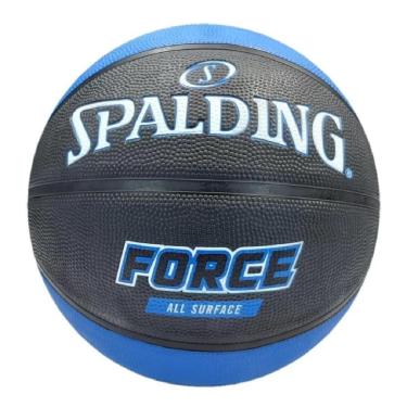 Imagem de Bola Basquete Spalding Force Azul e Preto-Unissex
