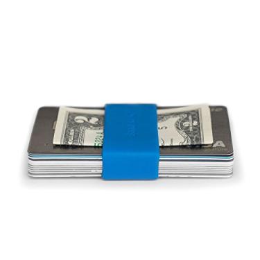 Imagem de GRIFITI Band Joes Pocket Wallet Replacement Super Slim Profile Colorful Silicone Rubber Bands Money Wide Strap Grip Clip Pulseiras de silicone para cartão de crédito, licença, porta-dinheiro