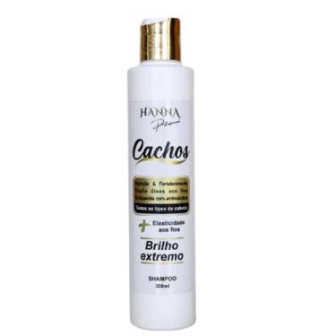 Imagem de Shampoo Cachos Brilho Extremo Hanna Professional 300ml - Hanna Shop