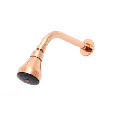 Imagem de Ducha Chuveiro Articulado Para Aquecedor Gás Solar Rose Gold