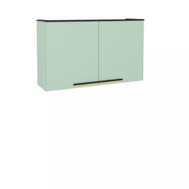Imagem de Armário Aéreo 2 Portas 120cm Manhattan Herval - Verde Bali