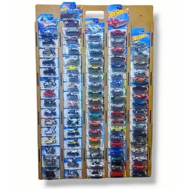 Imagem de Porta blister para carrinhos 1:64 hot-wells para 80 miniaturas carrinhos