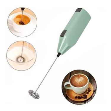 Imagem de Mini Mixer Misturador Espumador Bebidas leite café chocolate - stuff