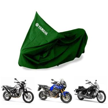 Imagem de Capa Protetora Impermeável Para Moto Yamaha - SPTS,  GG, Verde