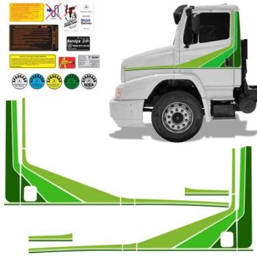Imagem de Faixa Caminhão Mercedes Benz 1620 Adesivo Modelo Original - SPORTINOX,